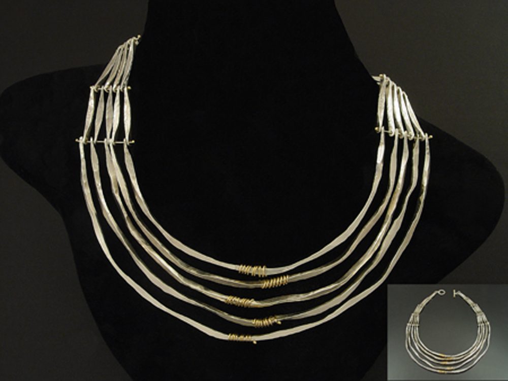 African Inspirations Necklace 1 by Sana Doumet