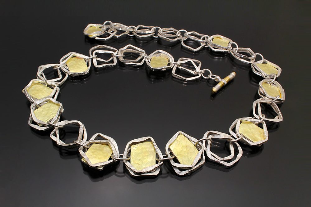 Aqua Necklace by Sana Doumet