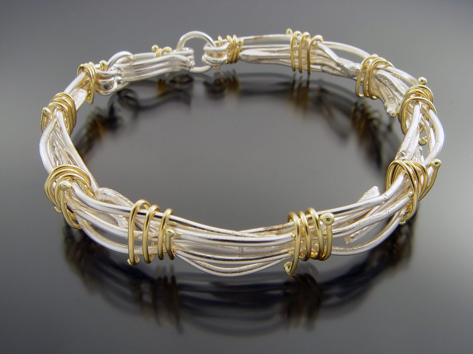 Bird's Nest Bracelet by Sana Doumet