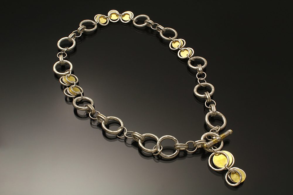 Circles Necklace by Sana Doumet
