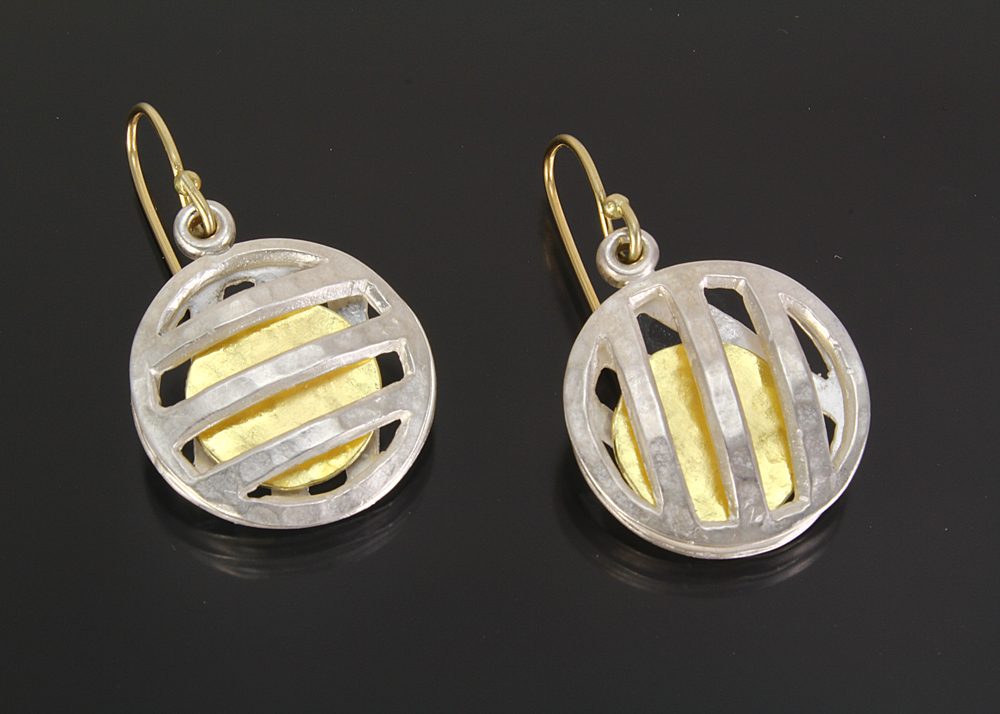 Pick-A-Boo Earrings (Small) by Sana Doumet
