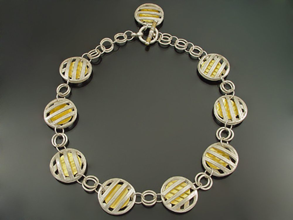 Pick-A-Boo Necklace by Sana Doumet