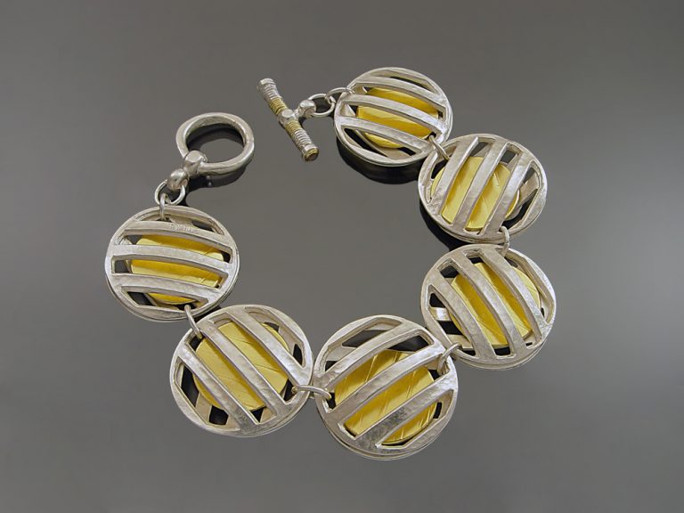 Pick-A-Boo Bracelet by Sana Doumet