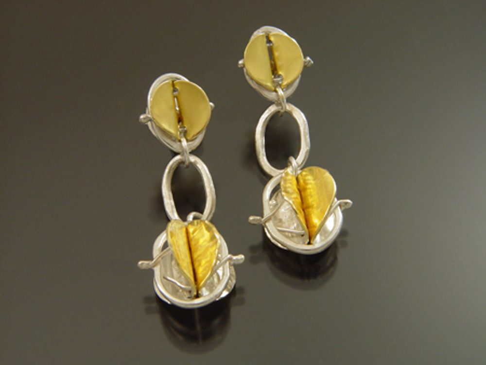 Seeds of Love Earrings 1 by Sana Doumet