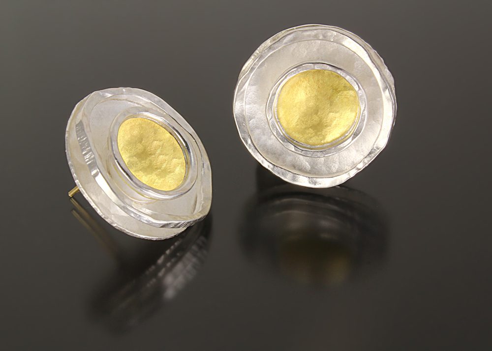 Sunflower Earrings by Sana Doumet