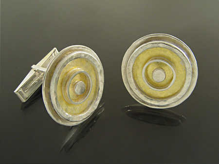 Sunrise Cufflinks by Sana Doumet