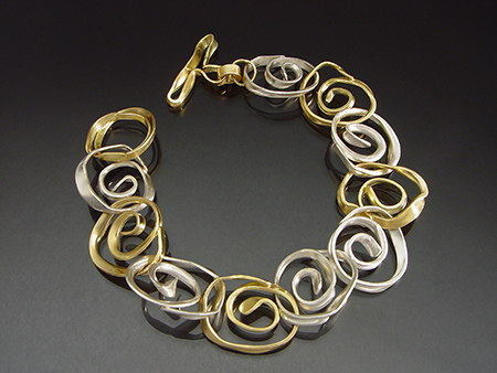 Twirly Bracelet by Sana Doumet